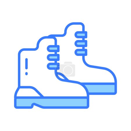 Ilustración de Descargar este icono premium de botas de lluvia en estilo moderno, fácil de usar vector - Imagen libre de derechos