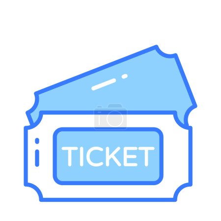 Check this beautifully designed vector of tickets in modern style