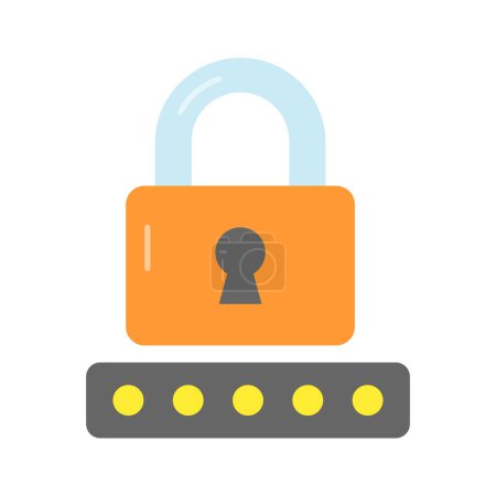Illustration for Have a look at this carefully crafted vector of password manager, premium icon - Royalty Free Image