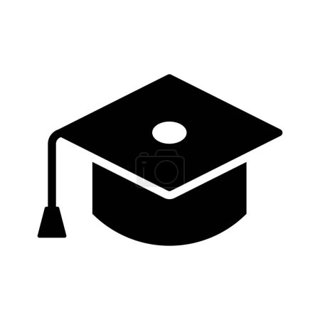 Illustration for Download this carefully crafted icon of mortarboard, customizable vector design - Royalty Free Image