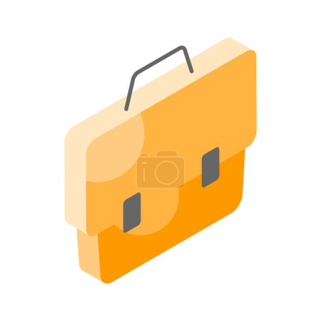 Business portfolio vector design, an amazing icon of business bag in editable style