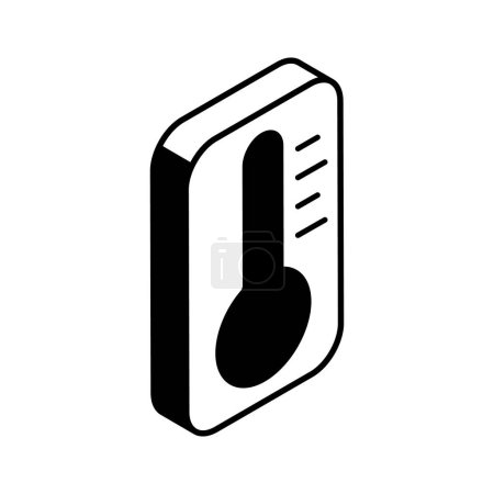 Termómetro de estilo moderno, medidor de temperatura