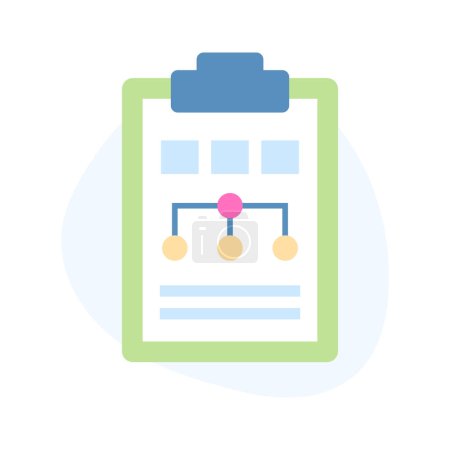Check this beautifully crafted Planning icon, vector ready to use