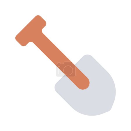 Have a look at this amazing icon of shovel in trendy style