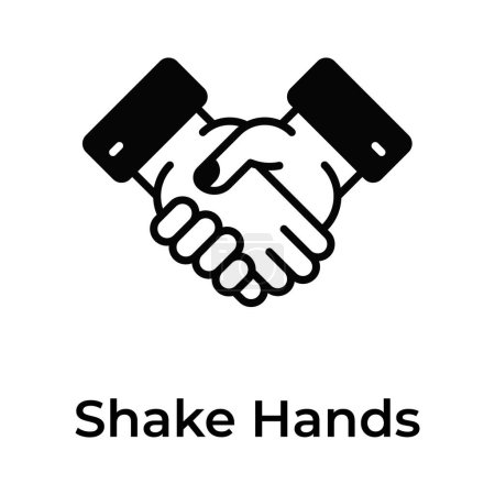 Take a look at this creative icon of handshake, easy to use and download