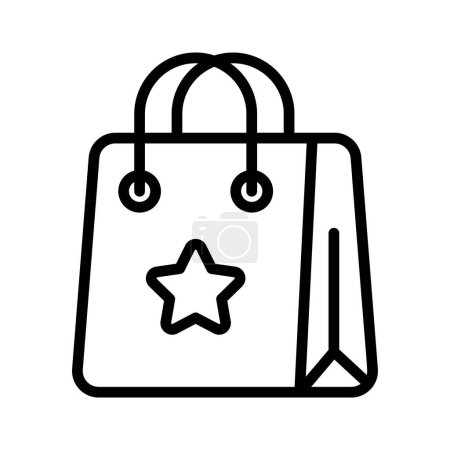 Shopping Bag Vector Icon Design, bereit für den Premium-Einsatz