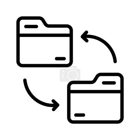 Shared folder, network folder icon design, premium vector
