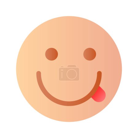 Remium-Vektor von schmackhaften Emojis im modernen Stil