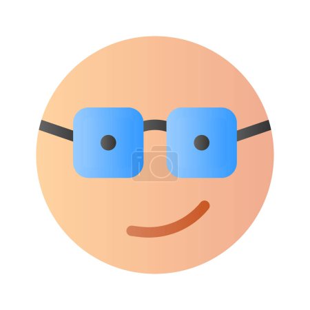Arrogant emoji vector design, ready to use vector