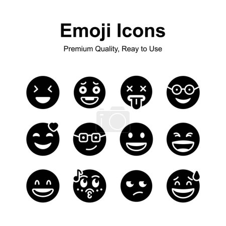 Get this amazing emoji icons set, ready to use and download