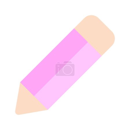 Pencil vector icon isolated on white background