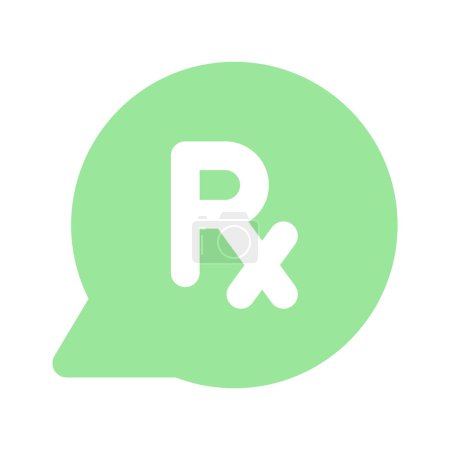 A trendy style of medical chat ,conversation, modern style