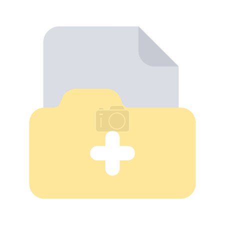 Have a look at this amazing icon of medical data, vector of patient medical record