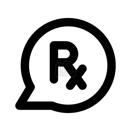 A trendy style of medical chat ,conversation, modern style