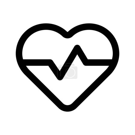 Obtenez cette icône étonnante de la santé cardiaque dans un style moderne, vecteur modifiable