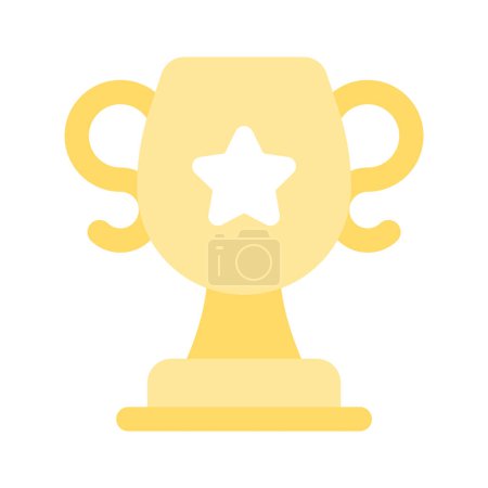 Téléchargez les illustrations : Take a look at this creative icon of sports trophy, easy to use vector - en licence libre de droit