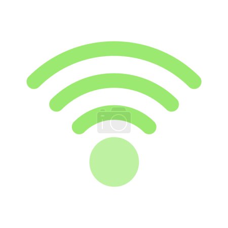Conception vectorielle Wifi pour une utilisation premium, vecteur modifiable