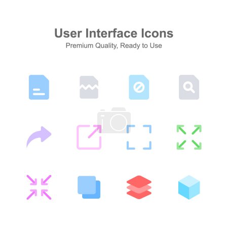 Well designed user interface icons pack, ready to use