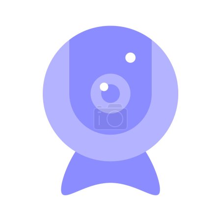 Internet camera, webcam icon design in modern style