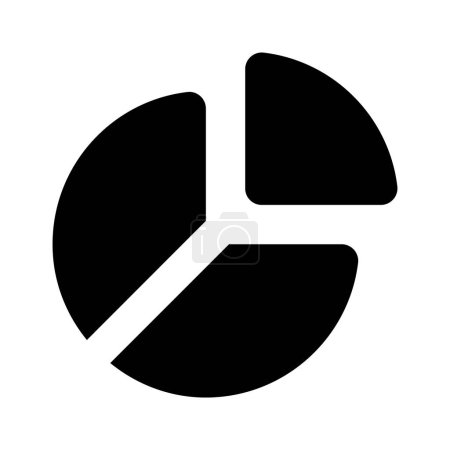 Coge este icono cuidadosamente elaborado de gráfico circular, vector de análisis de negocios