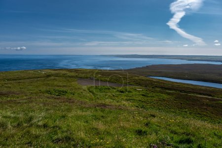 Téléchargez les photos : John o 'Groats point, Northen Scotland road trip sur NC 500 - en image libre de droit