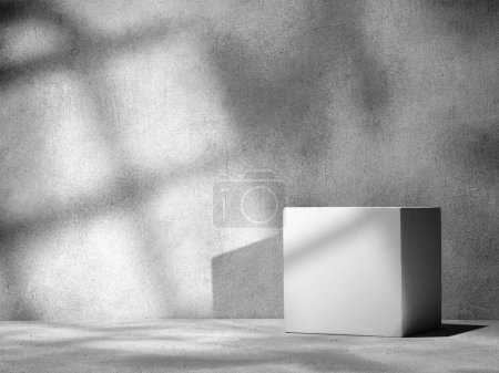 Photo for Minimalist concrete product showcase - Royalty Free Image