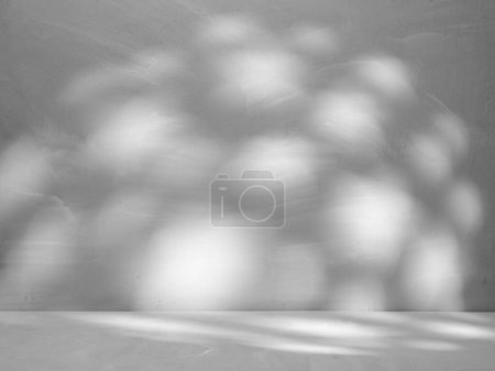 Photo for Gray concrete background, light, shadow. - Royalty Free Image