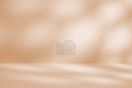 Photo for Minimalist Beige Textured Surface Background - Royalty Free Image
