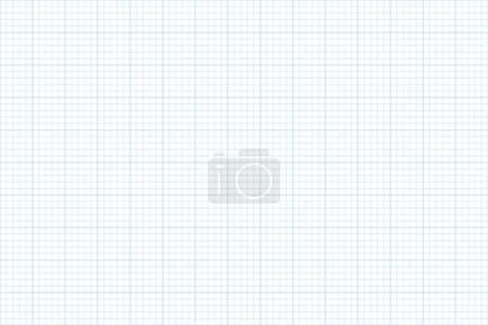Millimeter graph paper grid seamless pattern. Abstract geometric square background. Line blueprint pattern for school, technical engineering scale measurement. Vector illustration on white background.