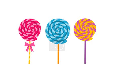 Illustration for Lollipop with good quality with good color - Royalty Free Image
