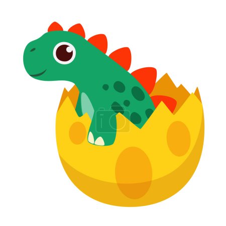 Téléchargez les illustrations : Jouet d'oeuf de dinosaure en plastique de bonne qualité - en licence libre de droit