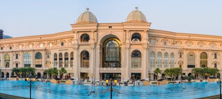 Photo for Doha,qatar- January 10,2024 Place Vendme Mall is a shopping mall on the Lusail, Qatar. - Royalty Free Image