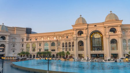Photo for Doha,qatar- January 10,2024 Place Vendme Mall is a shopping mall on the Lusail, Qatar. - Royalty Free Image