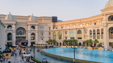 Photo for Doha,qatar- January 10,2024  Place Vendme Mall is a shopping mall on the Lusail, Qatar. - Royalty Free Image