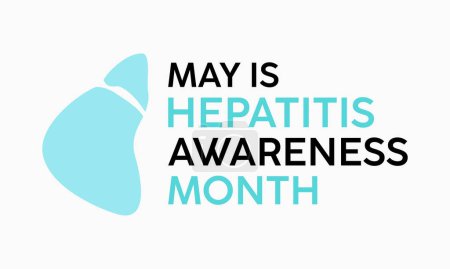 Día Nacional de Pruebas de Hepatitis ilustración vectorial conciencia de salud. Plantilla de vector de prevención de enfermedades para banner, tarjeta, fondo.