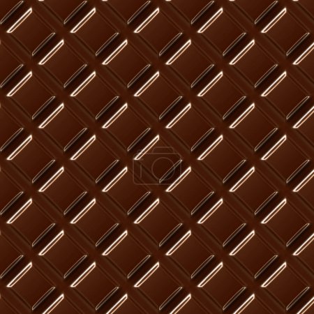 Photo for Dark chocolate bar. Milk chocolate as dessert background. - Royalty Free Image