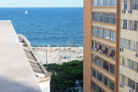 Téléchargez les photos : Quartier Copacabana à Rio de Janeiro. - en image libre de droit