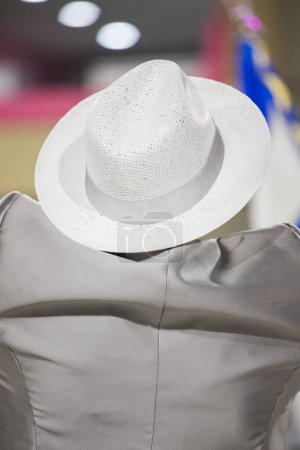 sombrero de samba, traje de carnaval clásico en Río de Janeiro, Brasil.