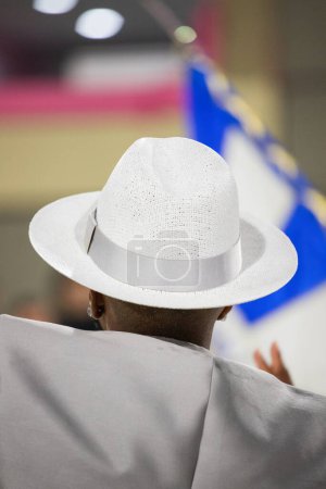 samba hat, classic carnival costume in Rio de Janeiro, Brazil.