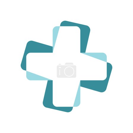 Discover our modern medical cross logo design, a blend of simplicity and innovation for healthcare branding. This sleek design features a contemporary interpretation of the medical cross, symbolizing care, professionalism, and advancement in medical 