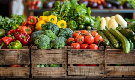 Fruits et légumes biologiques frais et sains