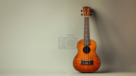 Studio isolated shot of a nice Hawaiian ukulele