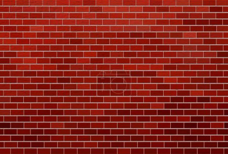 Foto de Red brick wall texture for background website or brickwork for design. - Imagen libre de derechos