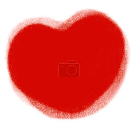 Téléchargez les photos : Valentine heart love abstract bubble background shape hand drawing doodle element art - en image libre de droit