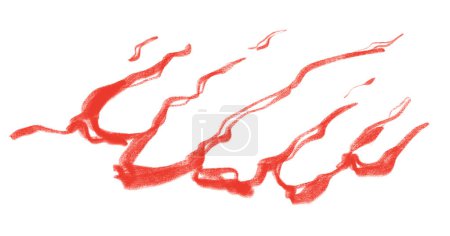 Téléchargez les photos : Chinese fire flame ink caligraph hand painting artistic banner background art - en image libre de droit
