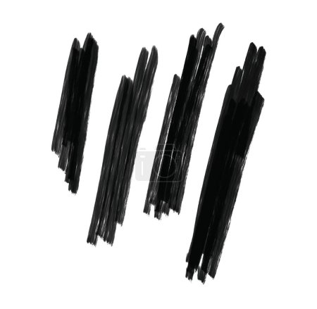 Téléchargez les photos : Jaune motif noir élément croquis gribouille peinture à l'huile texture pinceau fond artistique - en image libre de droit