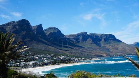 Photo for South Africa vacation Clifton beach near Cape town South atlantic ocean side travel vacation holiday - Royalty Free Image