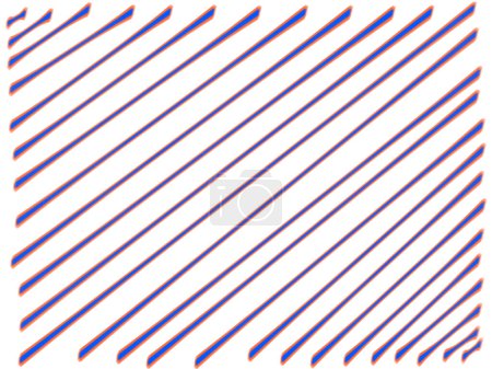 Photo for Orange and purple lines across white background wallpaper . High quality illustration - Royalty Free Image