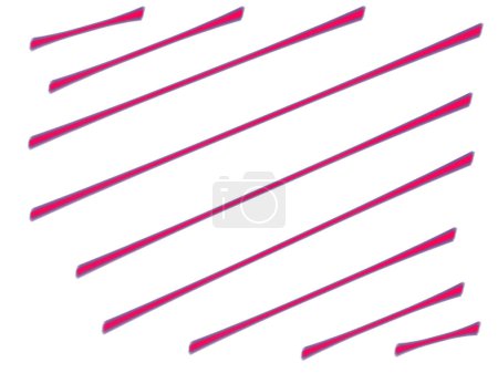 Líneas de color rosa y negro a través de fondo blanco espacio libre fondo de pantalla. ilustración de alta calidad