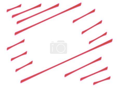 Rote Linien diagonal quer mit offenem Raum. Hochwertige Illustration